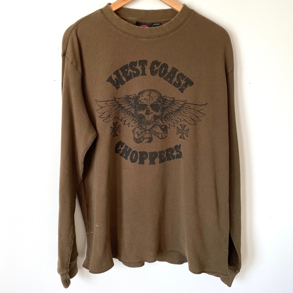 West Coast Choppers long sleeve thermal shirt